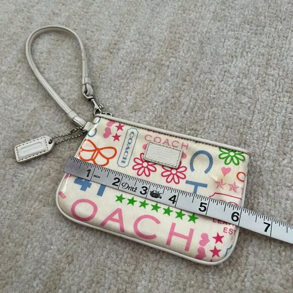 Vintage Y2K Fairy Coach Poppy Wristlet Mini Bag - Picture 6 of 10